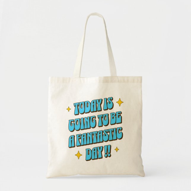 Tote Bag Une journée fantastique (Devant)