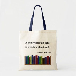 Tote Bag Une maison sans livres Fourre-tout