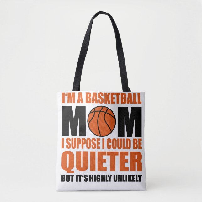 Tote Bag Une mère de basket fourre-tout (Devant)