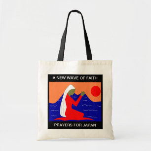TOTE BAG UNE NOUVELLE VAGUE DES PRIÈRES DE FOI POUR LE JAP