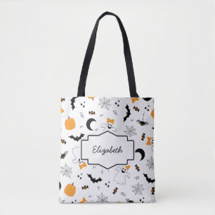 Tote Bag Une petite fantôme est presque arrivée Fille Orang