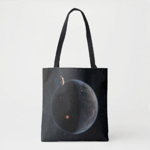Tote Bag Une Planète Comme La Terre Riche En Carbone Et Sèc