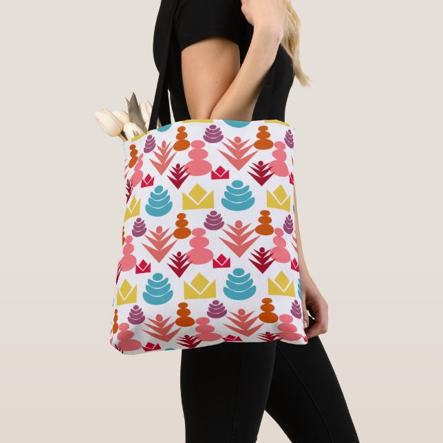 Tote Bag Une pléthore de fleurs (De près)