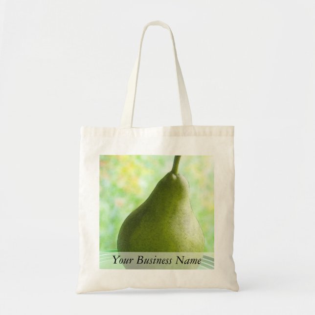 Tote Bag Une poire organique fraîche (Devant)