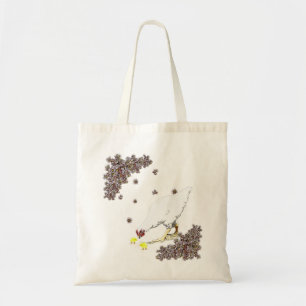 Tote Bag Une poule et des poussins