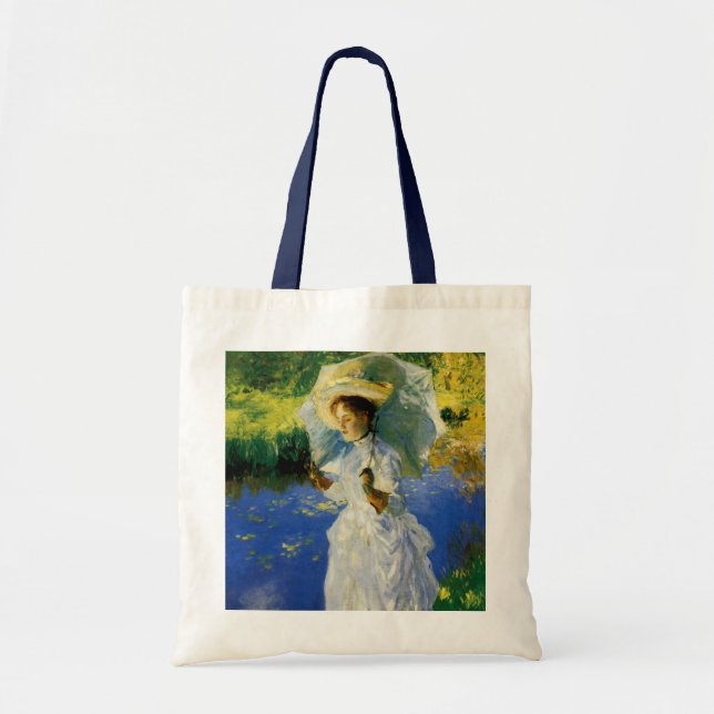 Tote Bag Une promenade matinale (Devant)