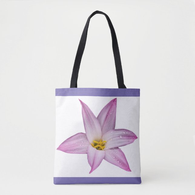 Tote Bag Une seule fleur (Devant)