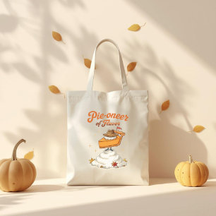 Tote Bag Une tarte de saveur - Citrouille tarte Thanksgivin