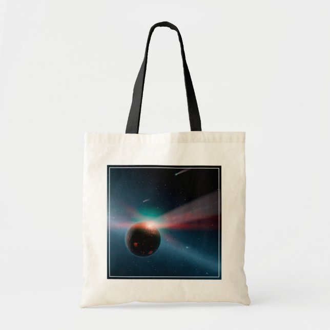 Tote Bag Une Tempête De Comètes Dans Le Système Eta Corvi. (Devant)