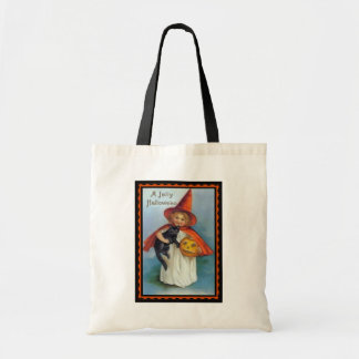 Tote Bag Une toile de sorcière d'Halloween Jolly Fourre-tou