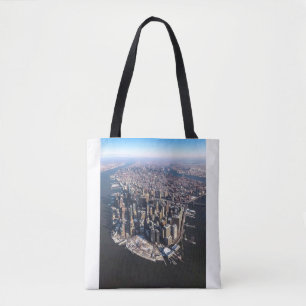 Tote Bag Une vue aérienne époustouflante de la ville de New