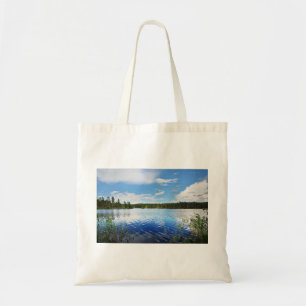 Tote Bag Une vue merveilleuse du lac Saimaa de la Finlande