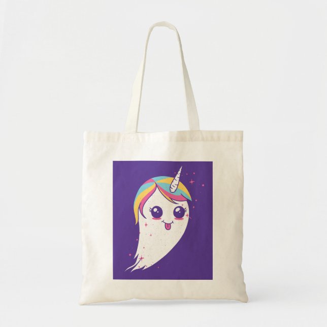 Tote Bag Unicorn Ghost (Devant)