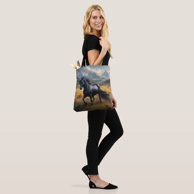 Tote Bag Unicorne (Sur le modèle)