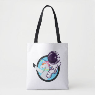 Tote Bag Unicorne astronaute