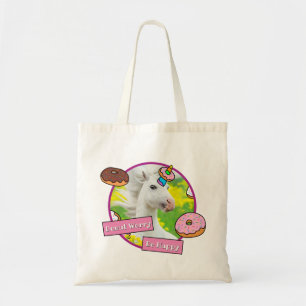 Tote Bag Unicorne avec beignes