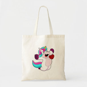 Tote Bag Unicorne avec coeur
