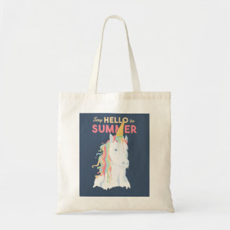 Tote Bag Unicorne d'été