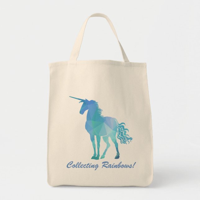 Tote Bag Unicorne moderne (Devant)