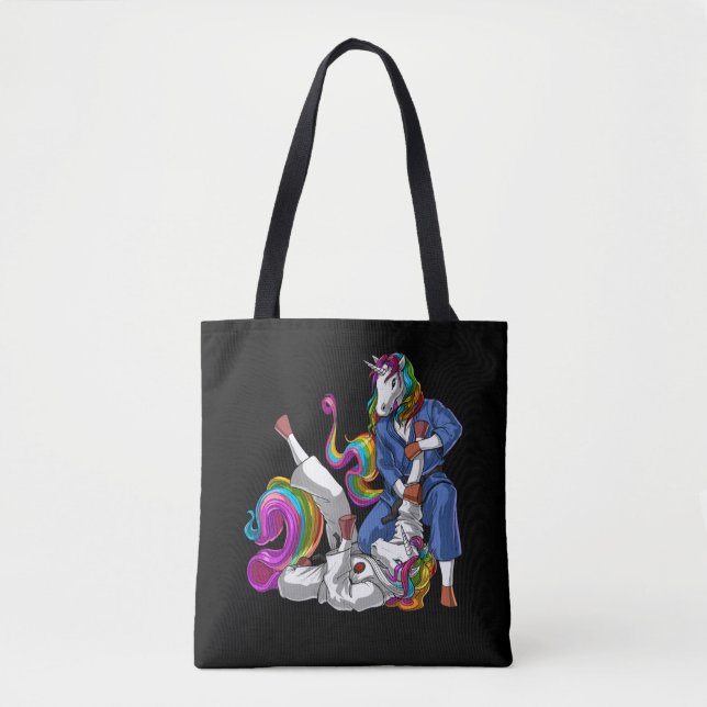 Tote Bag Unicornes de Jiu-Jitsu (Devant)