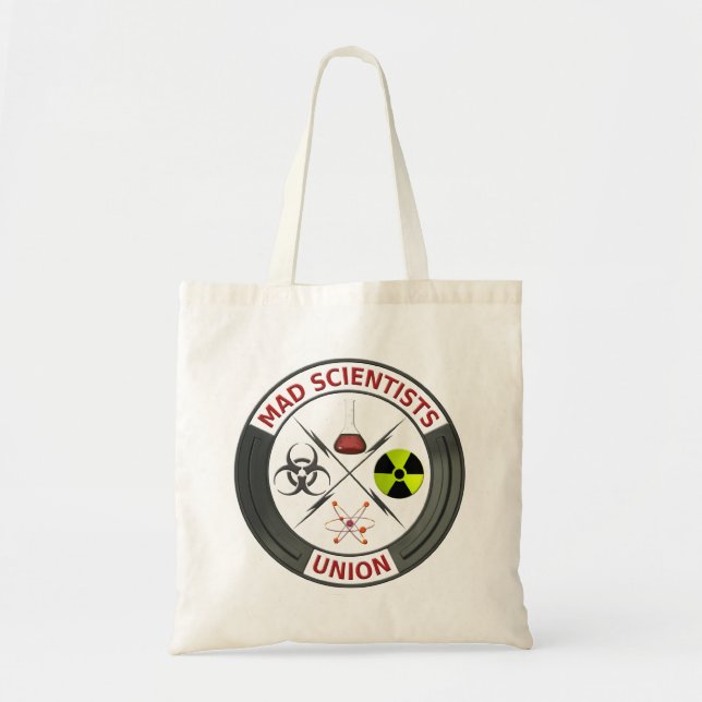 Tote Bag Union folle de scientifique (Devant)