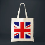 TOTE BAG UNION JACK - LE DRAPEAU BRITANNIQUE<br><div class="desc">UNION JACK - LE DRAPEAU BRITANNIQUE La Union Jack, ou Union Flag, est le drapeau national de facto du Royaume-Uni.</div>