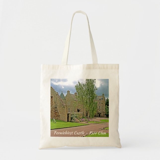 Tote Bag Unique Ecosse Ferniehirst Castle-Kerr Clan (Devant)
