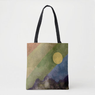 Tote Bag Univers arc-en-ciel