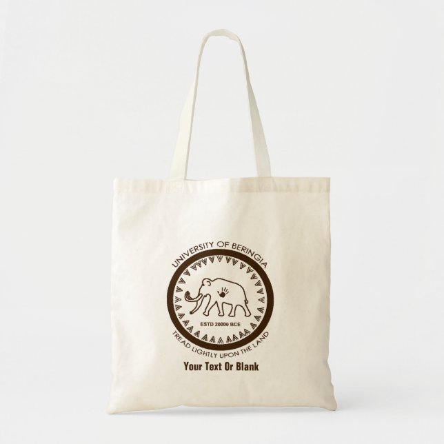 Tote Bag Université de Beringia Mammoth (Devant)