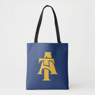 Tote Bag Université d'État A&T de Caroline du Nord Un log