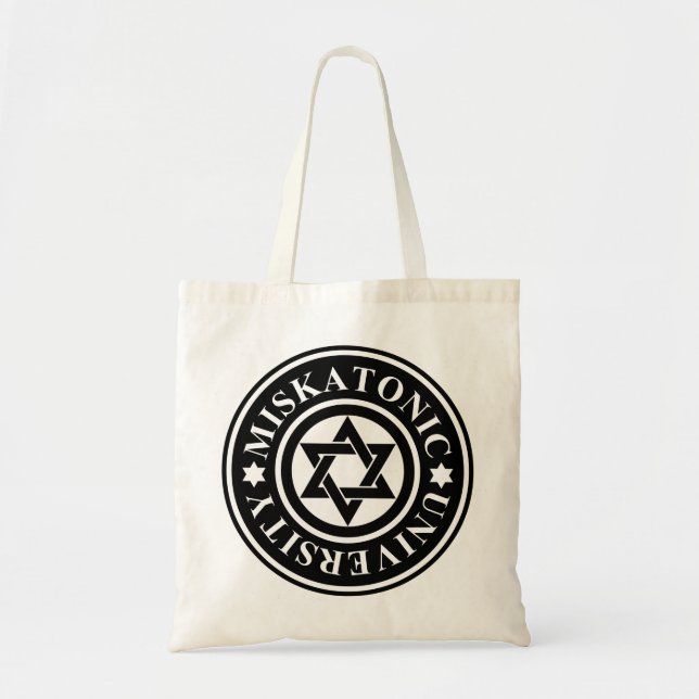 TOTE BAG UNIVERSITÉ MISKATONIQUE (Devant)