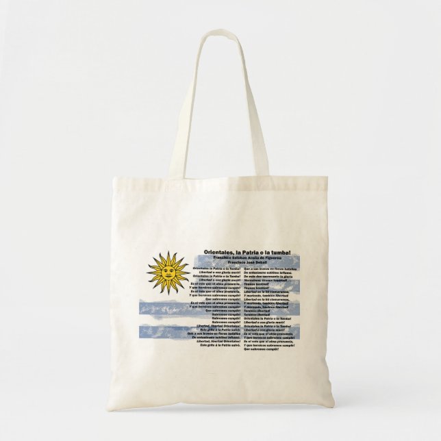 Tote Bag Uruguay - Himno Nacional (Devant)