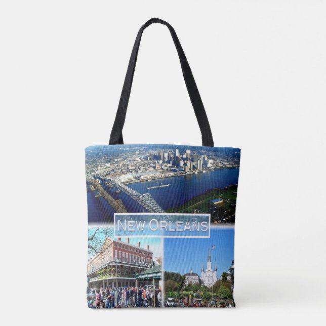 Tote Bag US New Orleans - Central Business District - (Dos)