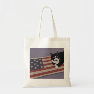 Tote Bag USA Cat