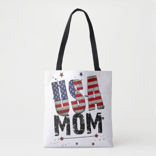 Tote Bag USA Maman (Devant)