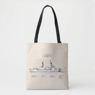Tote Bag USCG Cutter Hamilton whec-715 - SBD