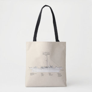 Tote Bag USCG Cutter Sea Cloud wpg-284 - SBD