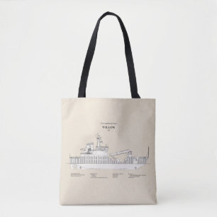 Tote Bag USCG Cutter Willow wlb-202 - SBD