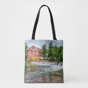 Tote Bag Usine d'aigle de guerre et cascade