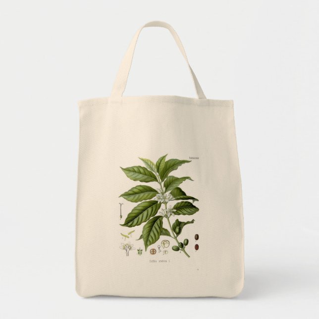 Tote Bag Usine réutilisable de café (Devant)