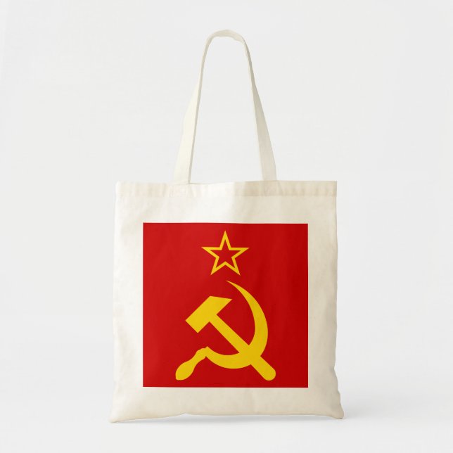 Tote Bag USSR Flag - Soviet Union Flag (Devant)