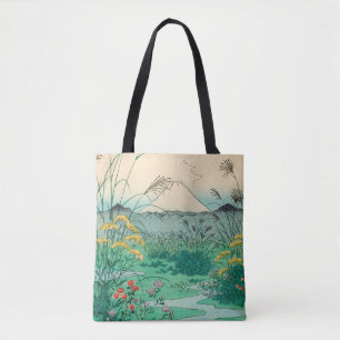 Tote Bag Utagawa Hiroshige - Plaine d'Otsuki dans la provin