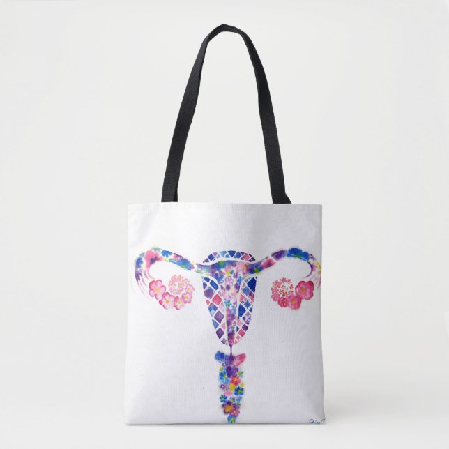 Tote Bag Utérus (Devant)