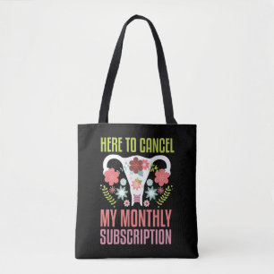 Tote Bag Uterus Removal Surgery support Hysterectomy