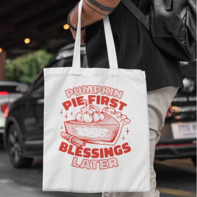 Tote Bag Vacances à tarte citrouille (Créateur téléchargé)