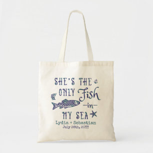 Tote Bag Vacances assorties mignonnes de croisière d'épou