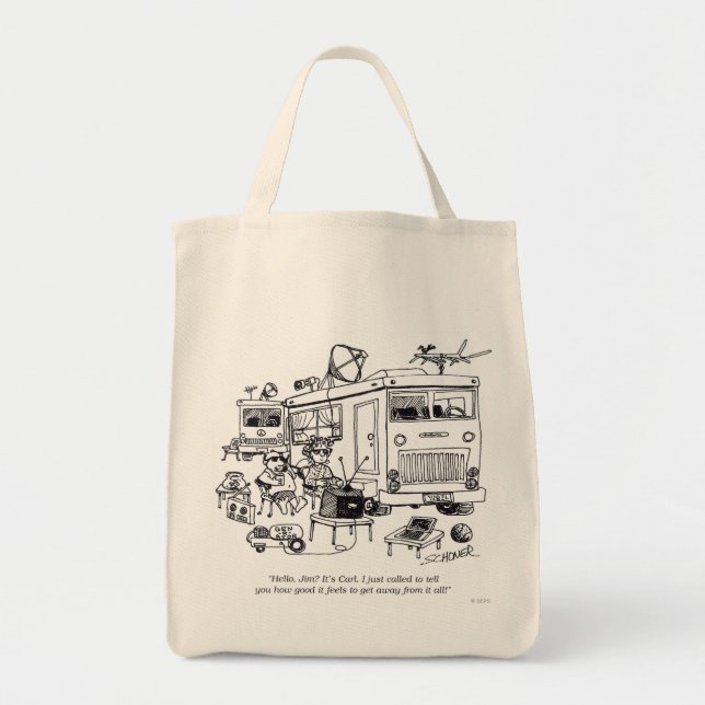 Tote Bag Vacances de famille (Devant)