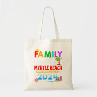 Tote Bag Vacances en famille Myrtle Beach 2024 Faire des so