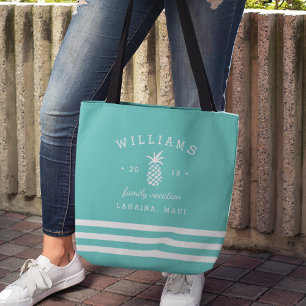 Tote Bag Vacances familiales personnalisées