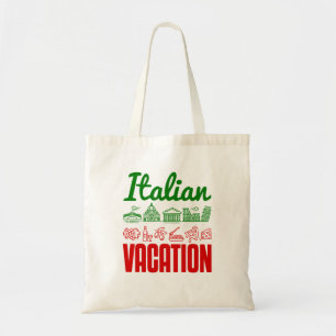 Tote Bag Vacances Italie Voyage Voyage Souvenir